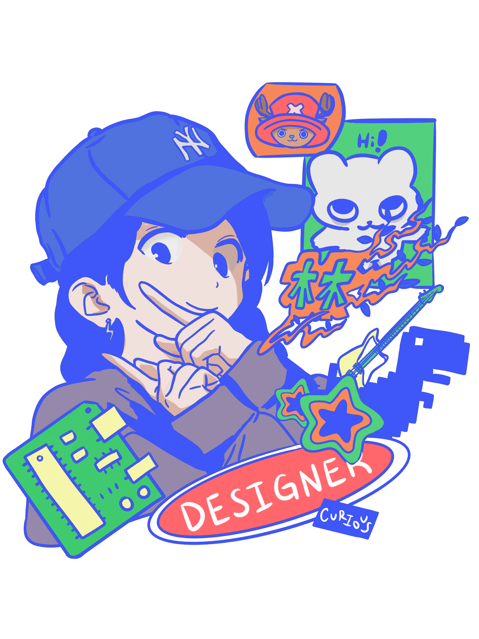 Light mode illustration